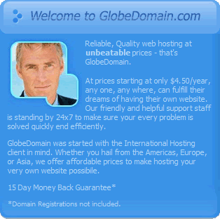 GlobeDomain.com hosting